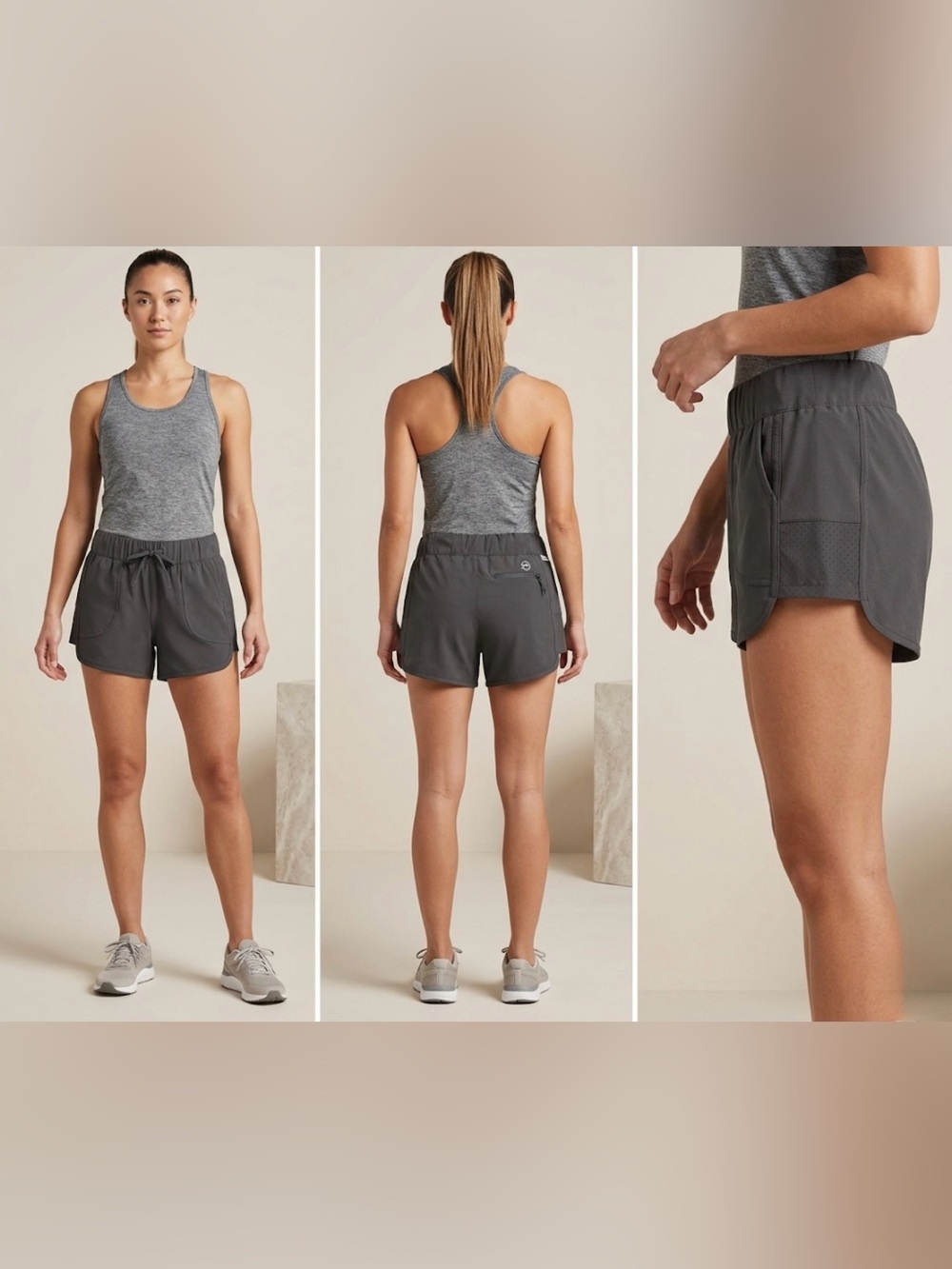 Magellan Outdoors Fish Gear black Size S Women Athletic Shorts Water Repellent